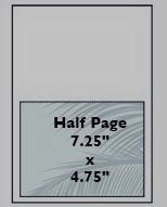 Half Page B&W Inside Page