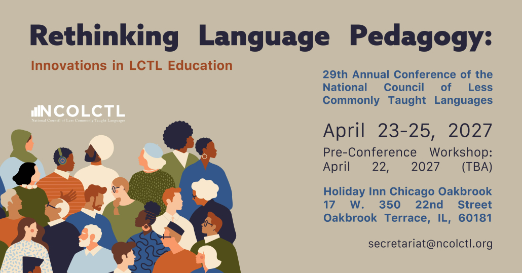 29th NCOLCTL Conference Poster