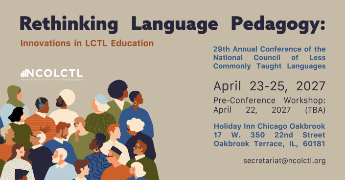 29th NCOLCTL Conference Poster